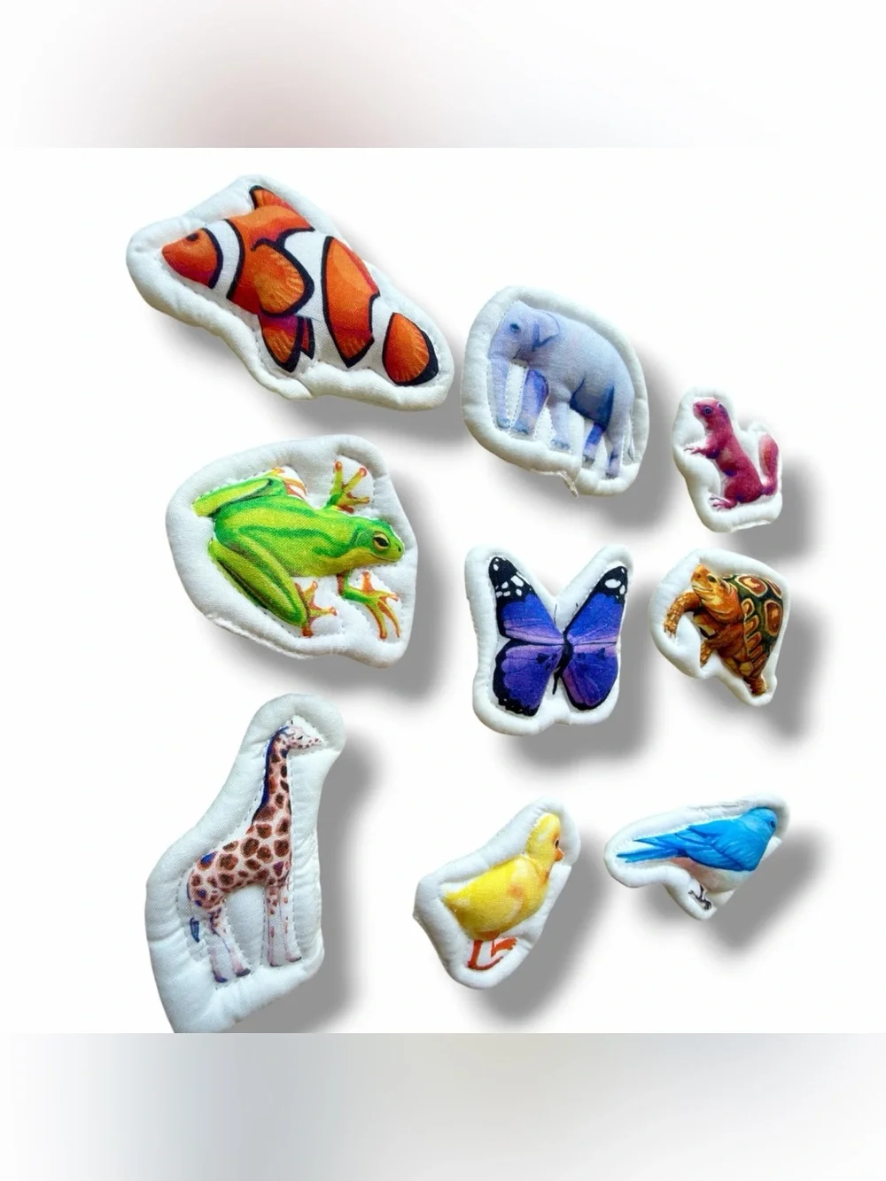 Lovevery Realist Play Kit 19-21Mo‎ Quilted Critter Pockets Animals Complete set!